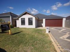  16 Halstead Turn Wellard WA 6170 $439,000  VERY SPACIOUS HOME Be sure to view this well presented 4 Bedroom, 2 Bathroom home which is ideally close to the Shopping Centre & Wellard Train Station.  This lovely home features an impressive double door entry which leads to a very good size master bedroom with a large walk in robe and double vanities in the ensuite, there is a theatre room,a well laid out kitchen area with a walk in pantry and bench space both sides of the main gas burner. The dining and family room are huge and open planned perfect for entertaining those guests. All minor bedrooms are good size and all have built in robes.  The gardens have recently been reticulated and landscaped and ready for you to enjoy.  PROPERTY DETAILS $439,000  ID: 370758 