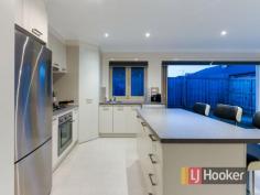 16 Tyalla Way Pakenham VIC 3810 $370,000 10 Reasons Grandvue is For You! This contemporary home in the highly sought after Grandvue estate will not disappoint with its young, fresh and modern open plan layout and top location!  1. Situated high on the block and adjacent wetlands enjoy being close to parklands, walking and bike tracks. 2. Open plan design incorporates kitchen, dining and lounge for easy everyday living. 3. Well-appointed kitchen is fitted with stainless steel appliances including dishwasher. 4. Accommodation includes three bedrooms, master with ensuite and walk in robe. 5. The home is fitted with ducted heating, downlights and roller blinds to the windows. 6. Bi-fold doors open from the living zone combining indoor and outdoor living. 7. The backyard is a blank canvas, allowing the new owner to create their dream entertaining area and garden. 8. The double garage with remote includes built in bathroom facilities (shower and basin) and is currently being used as two multipurpose rooms with storage. 9. This convenient location is only 800m approximately to St Francis Xavier College and Arena Shopping Complex including Woolworths and food outlets 10. Easy to commute to work being only approximately 1.5kms to the Cardinia Road Train Station and with easy access to the M1 Freeway. Take this opportunity to join this vibrant community at an affordable price, but don't delay as homes in this location are selling fast! Please note: All property details listed were current at the time of publishing. Due to extreme buyer demand, some properties may have been sold in the preceding 24 hours. Therefore confirmation of all opens with the listing agent within 24 hours of their scheduled opening is advised.   Property Snapshot  Property Type: House Land Area: 319 m2 Features: Ensuite Dishwasher 