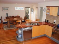  222 Surf Parade Inverloch VIC 3996 $625,000 OUT THE GATE + ACROSS THE ROAD = ON THE BEACH The beach is calling from across the road. Absolute minimal effort and time is required to walk from this modern coastal home to the absolutely stunning Inverloch ocean beach. Set in the tranquility of the native coastal tea tree with the sounds of birds and of course the soothing ocean. The gorgeous low maintenance home was created and constructed to be an easy living beach home, from the design right through to the low maintenance and low water gardens. The overall layout of the home provides for a fabulous variety of living and entertaining options. Two outdoor decks are provided, one upstairs and one downstairs. There are two living rooms, two bathrooms, a main kitchen and second kitchenette upstairs. The two large bedrooms both have direct access to each bathroom. One is located downstairs and the other upstairs. A carport and good storage is also provided. The RACV's Inverloch resort is literally just up the road or beach. In fact, this property is possibly the closest residential home to the resort, making it perfect for holiday dinners when you would prefer not to cook.  Your inspection of the home is warmly invited.   Property Snapshot  Property Type: House Construction: Eco-Ply Cladding Features: Close to Beach Decking Dishwasher Spa Storage 