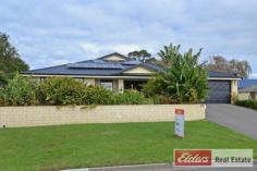  39 Katoomba St Orana WA 6330 $395,000 Supreme Quality and Style with Affordable Price Tag - 	 Spacious, distinctively designed contemporary home - 	 Quality built by Zac Caramia in 2008, double brick, immaculately maintained - 	 Feature double door entry through landscaped gardens and stylish deck - 	 Extremely spacious open plan living with high ceilings - 	 Gorgeous hand-crafted kitchen with heaps of space - 	 King-plus master with deluxe ensuite, walk in robe, and adjoining study/nursery - 	 Two additional large bedrooms, queen and queen/king - 	 Alfresco area with café blinds - 	 Well-established, secure low-maintenance back yard ideal for lock-and-leave or families - 	 Oversize double garage with store room and drive-through access to backyard - 	 Underfloor heating, RC-AC, solar array on 40c rebate scheme For families, new home buyers and investors, this as-new superior property presents a leading opportunity in an affordable suburb convenient to education facilities, shops and Albany’s cinema complex and city centre. Likewise it presents an excellent quality three bedroom floorplan and consummate quality sure to appeal to retirees or nomads looking for that supreme option that can be locked and left. The in-vogue home presents beautifully and stands on a slightly elevated north-facing lot with grape vines, veggie garden, chicken run and delightful street appeal.  While the home is all about living together in a relaxed environment, it also offers energy efficient benefits and a touch of glam. The spacious kitchen has a ritzy splashback and gloss benchtops, and the formal dining area reveals a half divider wall with high and wide two-sided gloss benchtops. Enjoy casual dining during the day and transform the bench space into a dining room bar for evening entertaining. The master suites is also a little ritzy with its spaciousness, twin vanity and shower ensuite, concealed toilet and ample storage. One of the owners of this property is a sought-after local tiler and it shows in the superior choices and finishes throughout. For your private inspection or more information please contact Blair Scott on 0459 024 026. Other features: Built-In Wardrobes,Close to Schools,Garden,Secure Parking,Terrace/Balcony,Games room Elders Property ID: 7364783 3 bedrooms 2 bathrooms 2 car parks Land Area 729 square metres Double garage Air Conditioning 