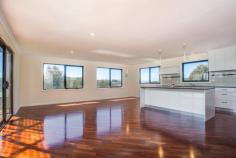  17 Killara Ave Lanena TAS 7275 $339,000 - $389,000 Brand new & with a view! The paint has barely had time to dry on this brand new, purpose built home. Spanning 2 floors, this clever design has made the most of the views of the Tamar River with its large double glazed windows. Upstairs consists of open plan living. Sweeping water views are yours to enjoy in your day to day routine. The granite kitchen is complimented by stainless steel appliances and soft close drawers. The main feature of this area is the polished jarrah parquetry floors, placed on a diagonal pattern to provide a seamless integration with the covered balcony, complete with glass balustrade. Go straight from the fridge to the BBQ with ease when you are entertaining. The master bedroom again has views of the river to wake up to plus a wall of built in robes and a two way bathroom with both shower and bath. A smaller room, ideal as a study is also located on this level. It too enjoys the gleaming timber floor. Downstairs, a king sized guest bedroom also enjoys some water views and its own deck plus access to a second bathroom with walk in shower. A fourth room enjoys tiled floors and has the benefit of a sink. This room ideally could be used by those hobby enthusiasts, particularly arts and crafts or perhaps even a massage therapist? A double garage with internal access, solid Tasmanian oak stair case, tinted windows and solar panels are also nice additions, not to mention the total insulation of floors, ceilings and walls. A European laundry and under stair storage are also handy accessories to have. Landscaped with retaining walls to give you good level areas to enjoy, concrete driveway and a good useable area to park a caravan or trailer, the outside is ready for you to watch the grass grow or maybe add your own favourite plants to. A quick drive to the local shops, schools and amenities of Exeter or the boat ramp at Gravelly Beach make this an ideal location. Launceston is around 20 minutes and the Legana Shopping Centre about 6 minutes away. Isn't it time to try something new? General Features Property Type: House Bedrooms: 3 Bathrooms: 2 