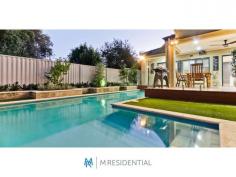  38 Anstey Street, South Perth WA 6151 ELEGANT FAMILY HOME Home Open: Sat 6th Aug 11:45am-12:15pm Offering everything a growing family could want. This residence is a must see if you want quality, design and space. Boasting: - Huge master chef kitchen with stone tops - Spacious open plan living - Three separate living zones (including a home theater) - Five good sized bedroom - Four stylish bathrooms (two en-suties) - Solid wooden floors throughout - 4.5m x 5m attic storage  - Extra large alfresco dining  - Outdoor bathroom off the pool area - Additional storage outside - Sparkling below ground swimming pool - Parking for four cars All enquires to Lee Riddell on 0413 984 881 or lee@mresidential.com.au 