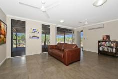  136 Mocatto Rd Acacia Hills NT 0822 $659,000 PERFECT THE WAY IT IS This property is perfect the way it is and only 2 years young. Quiet and tranquil in its bushland setting, this elevated home is sleek and modern with a great lifestyle aspect to it. Be enchanted by the relaxed abode and bask in the solidarity of living rural.  The property itself is nestled on 20 acres of land that is securely fenced with dog proof fencing and natural bush plus there is a large fenced yard around the home. The home is elevated up above the tree line and enjoys bushland views from the front and rear balconies. Sitting here you can entertain or unwind and enjoy the absolute peace and quiet. The rear deck has a built-in bar from which you can look down over the fire pit below or out over the paddocks. Inside the home has tiled flooring with an open plan central living, dining and kitchen area that are all light and airy. The kitchen is sleek and modern with a country chic feel. Wrap around counters in a bamboo look finish add in a homely touch to the white on white cabinetry.  The master bedroom has glass french doors that opens onto the balcony plus enjoy an ensuite and his and hers walk-in wardrobes. Two more bedrooms reside on this level and each is complete with built-in wardrobes and air conditioning. Downstairs is an additional forth bedroom with a bathroom and the laundry amenities.  Under the home is an expansive entertaining area with a 6-seater spa and a BBQ area that looks out over small manicured gardens with the fire pit area at the rear. Parking cars and boats is not a problem, you can fit 2 or more under the home. Included in the sale is a 40 foot sea container, a gun safe, the above mentioned spa plus a 25,000L water tank. There is a strong bore on the property as well.  Close to Humpty Doo, Noonamah and Berry Springs amenities plus approximately 30 minutes to Palmerston CBD. Neat and tidy, this home requires no improvements - it is perfect the way it is. Property Details Elders Property ID: 10173938 4 bedrooms 3 bathrooms 2 car parks Land Area 2 hectares Double carport 