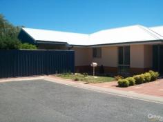  4/326 Senate Road Port Pirie SA 5540 $269,000  Modern home, 3 Bedrooms, easy care yards! If this sounds like you, look no further wait no longer. Here it is.  This modern three (3) bedroom homette with fabulous fixtures and fittings has all you could want for a home or investment. Ducted reverse cycle refrigerated air conditioning provides year round comfort and the garage with automatic roller door and direct entry to inside make this the ideal home for those not wanting to spend their weekend in the garden. PROPERTY DETAILS $269,000  ID: 376852 Zoning: Residential 