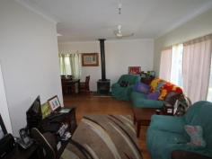  4 Allen St Quirindi NSW 2343 $200,000 Family Home or Investment 3 bedroom weatherboard home located in a quiet area on a 1012sq,m block. Ideal owner occupier or investment property with a rental of $270/wk and a return of 7%. Modern kitchen with walk-in-pantry L shaped lounge & dining room with wood heater & wall A/C. Bathroom with shower, bath, vanity & toilet. Polished timber floorboards throughout. Outdoor entertainment area. Cubby house for the kids plus dog run for the pet. Private backyard and large rainwater tank. Double carport attached to the home plus workshop & carport in back yard. For further information please contact Luke Scanlon 0419 495147, Ray White Quirindi on 02 67461270 or visit our website at www.raywhitequirindi.com. 