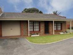  3/207 Fenchurch St Goolwa SA 5214 $220,000 - $230,000 Retirees Dream or Investors Heaven! Situated just a few paces away from the River’s Edge and overlooking the railway line this well presented two bedroom/one bathroom Unit is located in a very quiet, sort-after central town location a short 3 minute walk from the centre of town. As “Neat as a pin” with lots of little extras including a large kitchen, private/protected rear courtyard with multiple car parking options this low maintenance property is ideal to invest in or live permanently. Other features include: • Open plan living with modern split system A/C and ceiling fans • Two generous bedrooms both with built-in robes • An attractive all electric kitchen with loads of cupboards • Separate W/C and bathroom with modern up-grades • Secure single bay garage with auto lift door & internal access • Lovely outdoor courtyard with garden shed, rainwater tank & separate rear access. Other extras that you must see to fully appreciate. Inspection by appointment at your convenience by calling Peter on 0439807035   Property Snapshot  Property Type: Unit Features: Fully Fenced Built-In-Robes Secure Parking close to river 