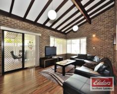  31 Currie St Warnbro WA 6169 $375,000 SPACE? YOU GOT IT!!! OWNER SAYS 'GET THIS SOLD!'BRING ME YOUR BEST OFFER.ALL OFFERS PRESENTED  This designer Summit home has only had one family owner. Well maintained over the years, but now it’s time to move on and let another growing family enjoy. Easy stroll to beautiful Warnbro and Waikiki beaches. * Four double bedrooms, all with robes. * Main bedroom is spacious, has walk in robe, built in dressing table and sliding door to outside. * Ensuite, with garden window and roman bath.  * Study next to main bedroom, could double as a nursery or 5th bedroom. * Double door entry into hall area with attractive feature planter. * Formal dining area. * Step down to good sized lounge with carpet.  * Open plan kitchen, family, dining area with wood vinyl slats flooring. * Kitchen is well appointed and has gas hot plate, pantry and plenty of bench space.  * Laundry and separate toilet. * Family bathroom. * Step down separate games room with built in bar. * Gabled expansive patio with loads of brick paving. * Grassed backyard with plenty of space for all your toys. This lovely family home has an abundance of additional features: Gas bayonets, gas hot water, security screens, linen cupboard, ceiling fans, double security front door and a serious amount of feature jarrah.  Close to schools shops and transport and situated in lovely ‘old’ Warnbro. Call to view, this one won’t last. Property Details Elders Property ID: 10394298 4 bedrooms 2 bathrooms 1 car parks Land Area 901 square metres Single carport 