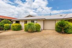  3/8 Mason Court Kearneys Spring QLD 4350 $280 BE IMPRESSED WITH ALL THIS UNIT HAS TO OFFER Located in Kearneys Spring, this is an ideal, very private unit situated at the back of a complex of 3.  Features include:  - Larger than usual formal living area is air conditioned and carpeted.  - Central kitchen has a ceramic cook top/wall oven and dishwasher.  - The adjoining tiled dining area has a study nook ready for your home.  - 2 double sized built-in bedrooms.  - Large bathroom with bath and separate shower.  - Separate toilet.  - Good size linen cupboard adjoins the laundry.  - Single garage with internal entry and remote control door + great built-in storage cupboard.  - Lovely back, paved, al fresco area with a fully fenced side yard.  - Insulated ceilings, security screens, quality blinds and curtains enhance the units appeal.  - This property is water compliant  - Unfortunately, no pets negotiable  - No Smoking inside the residence  - Body corporate maintains yard and gardens  Dont delay, Call the RealWay team to arrange an inspection today!  Our aim is to make inspecting properties as easy as possible. Simply choose the best option and we will make it happen for you.  The tech savvy way - Choose from one of the pre-selected times above and register. We will meet you at the property.  The email option - send our office an email if the times above don't work and we will organise a viewing to suit you.  Over the phone - Call our office during business hours and we will book you in for a viewing at a time that best suits you.  At RealWay, our aim is to always get you through a property when it is convenient for you and process applications as quickly as possible.  Please note: this is a take over lease running until 14 September 2017. Property Features Bond : $1213 
