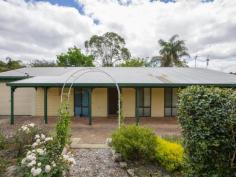  16 Torrisi Pl Donnybrook WA 6239 $295,000 RED HOT-CHARACTER/CHARM Located just a short stroll from the Rec Centre and offering a fantastic opportunity to be part of the wonderful Donnybrook Lifestyle. 3 x 1 with BIR to all bedrooms and fans Open Plan Kitchen/Dining/Living Great size rear garden/reticulated. Back enclosed verandah.  Wood Shed. Magnificent gardens Garage Donnybrook offers a wonderful vibrant community, with shops, schools, parks and facilities all on your doorstep Other features: Built-In Wardrobes,Close to Schools,Close to Shops,Garden,Secure Parking Property Details Elders Property ID: 10659572 3 bedrooms 1 bathrooms 1 car parks Land Area 803 square metres Single garage 