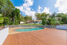  125 Atkinson Rd Bli Bli QLD 4560 $835,000.00 PREMIERE BLI BLI LIFESTYLE ACREAGE WAKE UP TO OCEAN VIEWS ! GRAND FAMILY HOME WITH MANY EXTRAS..POOL LARGE SHED EXOTIC GARDENS.. A truly magnificent property and arguably one of Bli Bli's finest. Lovingly presented very solid rendered mostly brick plus tile prestige home. Boasting 5 bedrooms and 2 spacious living spaces plus large utility/study or 3rd living area. Open plan kitchen/dining/living space with amazingly unique granite kitchen benchtops plus dishwasher, plumbing for fridge, stainless splash back and filtered water. 3 bathrooms including ensuite with spa and 4 toilets. Sky-lit walk in robe to master. Walk in wine cellar and abundant cupboard plus ceiling storage. Spacious tiled entry foyer. 4 air-conditioners. An ideal aspect with breathtaking ocean, Mount Coolum and rural views visible through expansive windows almost the entire length of the house. Beautifully polished hardwood floors. Quality LED lighting throughout. Large covered outdoor area complete with 2 fans, plus main bedroom sitting balcony deck. An established variety of native, fruit and exotic plants with a mixture of large rocks, pebbled areas, concrete kerbing, rock and brickwork garden edging. Peacefully and privately positioned with the enjoyment of plenty of birds and wildlife amongst surrounding natural bush. The most enticing pebble-concrete pool with expansive deck area. Fully fenced for your dog with lockable front privacy gates and sensor lights. Man sized approx 12x9m powered shed with wide concreted access, bench, mezzanine and ceiling fan, plus front double carport with firewood storage provision. Elevated at the end of a culdesac to enjoy cooling ocean breezes. 2 large water tanks plus town water. Storm drainage. Other features: Built-In Wardrobes,Close to Schools,Close to Shops,Close to Transport,Garden,2 Large Water Tanks Property Details Elders Property ID: 10333125 5 bedrooms 3 bathrooms 6 car parks Land Area 4865 square metres 4 car garage Double carport Swimming Pool Air Conditioning 