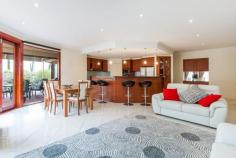  9 Barrow Ct Mount Barker SA 5251 $745,000 The art of living fabulously! Property ID: 10516195 Elevated at the end of an inviting cul-de-sac on a generous 2369sqm allotment this property exudes style and elegance and will have you thoroughly impressed! The huge home offers five well proportioned bedrooms, three generous living areas, high ceilings and high end finishes!  The 12 panel solar system is driven by a ‘solar river’ inverter and there is a separate solar system to heat the in ground salt chlorinated pool.  The home offers style and character with brick quoin work, 2.7 metre high ceilings, high gable roof and front verandah and steel framework. The intelligent floor plan with three distinct living zones provides flexibility for harmony and peaceful living. All of the flooring offers diamond style tiling, together with ornate diamond style inserts at the front door entrance and the bedrooms are carpeted. The formal dining and lounge are also connected via a servery to the huge kitchen / family area. This family living area also offers a Mitsubishi split system.  The kitchen is well appointed with central island bench, glass splash backs, double sink, Miele dishwasher. Omega range hood, gas stove top and separate wall mounted oven and microwave. Cupboard space is generous, including wall mounted glass fronted display cupboards and a walk in pantry. This north facing living area is light and bright with floor to ceiling windows and electric operated blinds.  There are five bedrooms (one of which is currently used as an office) the other bedrooms offer two door floor to ceiling robes. The master bedroom is of excellent proportion with two feature hexagon design windows. The ensuite is also very spacious with separate toilet, corner spa, three door, three drawer vanity and a sizable shower alcove.  The main bathroom offers a powder room with two door linen press, three door, three drawer vanity, the toilet is separate and there is a separate bath / shower area.  The laundry has its own outside access and the hallway leads to the two car garage under the main roof with automated roller doors and there is also a roller door at the rear for vehicle access to the backyard. At the rear of the home is a 5m x 5m hip roof undercover entertaining area, complete with high end cafe blinds, notably there is also extensive brick paving, landscape walling and storm water provisioning.  A high gable 15m x 10m three sided shed / together with a 6m x 2.5m extension, protects the inbuilt concrete fully tiled in-ground swimming pool, which is heated and salt chlorinated. Next to this complex is a separate 9m x 6m high gable lockable shed, with light and power and roller doors at both ends, this enabling a drive through to the rear grounds. The backyard beyond the pool offers a wonderful open space plus a Lemon, Apricot, Apple and Cheery tree, all of which are at a mature fruit bearing age.  The front garden and lawns offer a fully automated watering system. Rain water from a 5000 gallon 20,000 litre tank and pressure pump is used for virtually 9 months of the year, given the extensive roof catchment from all of the buildings. All in all, a well planned, highly developed property on an inviting street with lovely views in the impressive, desirable, Waterford Estate. There are plenty of Community parks and gardens and now with the added significant Bald Hills overpass / underpass which provides residents easy access onto the freeway (thus saving about 10 minutes), to either Adelaide or Murray Bridge. Building / Floor Area 	 527 sqm Land Area 	 2,369.0 sqm 
