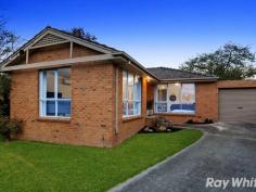  59 Ozone Rd Bayswater VIC 3153 Stylish Gem That's Certain to Impress Located in a peaceful pocket and a marvellous opportunity for first homebuyers, downsizers or savvy investors, this two bedroom pad is just waiting to be snapped up. In a wonderful position only moments to the local milk bar, buses, reserves, Woolworths, Bayswater train station, Westfield Knox and Eastlink, this low maintenance winner impresses with terrific natural light, wonderfully open central living zone, with enough room for designated lounge and meals areas, modern kitchen features quality appliances, gas stove, dishwasher and breakfast bar, along with an elegantly tiled splashback, and ample cupboard space, while both bedrooms own built-in robes, with the sizable master owning direct access to tasteful bathroom featuring sleek wall tiles and a separate toilet, along with a quaint laundry, while this home also boasts split system unit, pristine gardens, & a single car garage. 