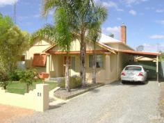  4 Oliver St Port Pirie South SA 5540 $179,000  Lovely home to view Very stylish older style home with plenty to like and nestled in one of Pirie's favourite residential areas. Set on approx 600sqm of beautifully maintained block the home has good street appeal. A lovely front gabled verandah is easy care front gardens. Internally the home has plenty of sought after features such as the polished floorboards, picture rails and good decor, fixtures and fittings. The home is currently set up as three double bedrooms with a large central lounge, country style kitchen meals area plus a small rear play room. The bathroom is compact with a shower alcove and toilet with the laundry to the rear of the home. Extras are found all throughout the home including the ducted air-conditioning plus numerous fans, aluminium windows and slow combustion heating. Externally the home has a carport, garage, verandah, great play area for the kids, garden shed and fruit trees. All added up this is a great package and tenanted to at $185 till June 2017. Call for more info today. PROPERTY DETAILS $179,000  ID: 385711 Zoning: Residential 