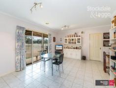  45 Tooliroopah Rd Teesdale VIC 3328 $510,000 - $529,000 Your Own Retreat on 3 Acres! This GJ Gardener built home on 3 acres, situated on a no through road, exudes a feeling of relaxed country charm. The property features a lovely smattering of mature trees to one side and cleared land with a small paddock to the rear yard. Inside the home has 3 large bedrooms with robes  spacious ensuite and walk in robe to the king sized master, as well as a separate study with robe. The well-appointed kitchen has been built with family dinners in mind and features plenty of bench and pantry space, double fridge area, stainless steel appliances and 2 separate dishwasher drawers. The large tiled family/living/dining area adjoins the kitchen. A separate living/dining room enjoys large sun lit bay windows. In the bedroom wing find an additional living room which includes its own kitchenette for convenience; ideal for guests or relatives. Other features include ducted heating/cooling, shady verandas, good fencing, 10m x 6m concreted colourbond shed, town water plus large water tank. This property is a must see! 
