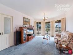  45 Tooliroopah Rd Teesdale VIC 3328 $510,000 - $529,000 Your Own Retreat on 3 Acres! This GJ Gardener built home on 3 acres, situated on a no through road, exudes a feeling of relaxed country charm. The property features a lovely smattering of mature trees to one side and cleared land with a small paddock to the rear yard. Inside the home has 3 large bedrooms with robes  spacious ensuite and walk in robe to the king sized master, as well as a separate study with robe. The well-appointed kitchen has been built with family dinners in mind and features plenty of bench and pantry space, double fridge area, stainless steel appliances and 2 separate dishwasher drawers. The large tiled family/living/dining area adjoins the kitchen. A separate living/dining room enjoys large sun lit bay windows. In the bedroom wing find an additional living room which includes its own kitchenette for convenience; ideal for guests or relatives. Other features include ducted heating/cooling, shady verandas, good fencing, 10m x 6m concreted colourbond shed, town water plus large water tank. This property is a must see! 