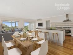  17 Stanfield Dr Wandana Heights VIC 3216 $690,000-$730,000 When Size Matters Situated within family friendly Wandana Heights this home has been cleverly built over two levels to capture the views across Highton and as far as Geelongs city skyline.  This home is perfect for a large family with space for everyone to enjoy. Boasting an impressive entry foyer flowing to the spacious formal living, separate dining and then to the open plan informal living space Incorp functional kitchen with separate butlers pantry and adjacent meals area with sliding doors to access the timber deck which enjoys sweeping views. This level also consists of master bedroom with WIR and built in dressing table and a massive ensuite, separate study or 6th bedroom and powder room. Downstairs features a generous third living space and a further 4 bedrooms, full bathroom facilities and a walk in storage area. A double remote garage with internal access, ducted vacuum, central heating and a S/S A/C completes this huge family home. 