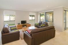  23 Monclair Circuit Dunsborough WA 6281 $665,000 QUALITY FAMILY HOME House - Property ID: 908779 This impressive 3 bedroom 2 bathroom family home built by Dale Alcock in 2009 is located on a generous 606m2 block in the Dunsborough Lakes Championship Golf Course Estate with views over the nature bush reserve.  FEATURES INCLUDE * The double door entrance leads you straight through the main entrance with Turkish Travertine tiles that flow throughout the living areas and large study that could also be utilised as a 4th bedroom. * The large master bedroom with Marri floors features his and hers walk in robe & a well-appointed ensuite with two basins, spa bath, shower & separate toilet.  * In addition the master bedroom has its own private courtyard area.  * The stylish kitchen has been completed with European appliances, Island bench, Essa Stone bench tops and a generous step in pantry. * The open plan kitchen/living/dining area leads seamlessly outside via 2 separate sliding doors to the outdoor alfresco entertaining area, lawned area and a small raised vegetable/herb garden. * The main living area and all bedrooms are climate controlled all year round via the individual reverse cycle air conditioners.  * The home theatre cleverly adjoins the main living zone but can easily be separated via the sliding doors.  * Located at the rear of the home are the 2 generous sized minor bedrooms which are serviced by the second bathroom and laundry. Feel safe and secure knowing that your home has a security alarm with all windows having shatter sensors and motion sensors in most rooms.  * The huge lock up 2.5 car width garage has an extra roller door providing direct access to the back yard which allows you to store the boat or trailer.  * With quality tenants in place at $500 per week until October 2017 this abode would make an ideal addition to your investment portfolio, a perfect holiday lock & leave with easy care fully reticulated landscaping or your new place to call home.  * Only foot steps to the Blue Water Lake, Golf Course and feature parks. * You will be impressed so call me today to organise your private inspection!!  Features  Land Size Approx. - 606 m2  Built-In Wardrobes  Close to Schools  Close to Shops  Close to Transport  Garden 