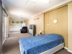  350 Windsor St Richmond NSW 2753 Close to Amenities Take a stroll downtown to your favorite coffee shop in the morning from this gorgeous four bedroom home.  Perfect for accommodating larger or older families in need of plenty of storage spaces and the convenience of being close to transportation services or the shops. Offering low maintenance to those looking to downsize, here are some key features this property has to offer that are hard to look past: *4 Comfortably sized bedrooms with ceiling fans & ducted air-conditioning  *Bathroom facilitating disabilities *Polished Timber flooring & tiled throughout  *Second family room with an enclosed front porch  *Side access provided to a single car carport  *Outdoor entertainment area all paved with a pool *Single Bedroom Granny Flat with en-suite, kitchenette & laundry This property is a must inspect, call to inquire! 