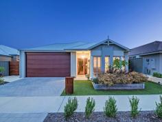  9 Persian Street Eglinton WA 6034 Built by Celebration Homes in 2015 this immaculately presented, professionally interior decorated home is set on a large 450sqm block. This 4 bedroom, 2 bathroom home has all the upgrades you are looking for. From timber flooring to essa stone bench-tops to quality light fittings. Its sure to impress! * 	 High ceilings and moulded skirting throughout * 	 Large master bedroom with walk in robe and shutters * 	 Luxurious en-suite with his and hers basin set on essa stone bench-top * 	 Built in double robes and TV points in 3 other bedrooms * 	 Open plan kitchen, living and meals area * 	 Gourmet kitchen with 900mm gas cook-top set on essa stone * 	 A large walk in pantry, double fridge recess and dishwasher recess * 	 Industrial style lighting over kitchen bench-top  * 	 Enclosed theatre room with feature bulkhead ceiling  * 	 Walk in linen room adjacent to laundry * 	 Zoned reverse cycle ducted air conditioning * 	 Wood burner in main living area * 	 Decked alfresco with gorgeous native plants in garden for easy maintenance * 	 Liquid limestone to side yard  * 	 Ample parking fitting up to 4 cars on driveway  Features  Built-In Wardrobes  Fireplace(s)  Garden 