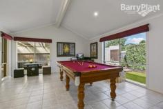  16 Cromford Cres Narre Warren South VIC 3805 $630,000 Lifestyle Perfection! Enjoying a quiet location, enviably positioned close to and surrounded by local schools and parklands and in addition, Casey Central Shopping Centre and all it has to offer, is just a short stroll away. With its manicured gardens complementing the fastidiously presented facade perfectly, the streetscape of this comfortable and spacious residence gives a superb impression of what is featured inside. Comprising a spacious formal living area, highlighted by large picture windows and vaulted ceiling. An extensive, open plan family and dining zone leads out to the covered alfresco complete with outdoor spa and beautifully lush gardens, creating an idyllic place to relax and entertain. A well-appointed kitchen is equipped with quality gas appliances, stone featured breakfast bar, dishwasher and an abundance of bench space, allowing the entire family plenty of room to create culinary delights and the large rumpus room to the rear offers the perfect kids retreat. Three large sized, robed bedrooms provide plentiful accommodation. The generous master bedroom is enhanced with a full ensuite and walk in robe and a neat family bathroom has separate bath and shower. Further benefits include gas ducted heating, air-conditioning, exterior awnings, remote double garage with rear access. Families will be delighted with this inviting and free-flowing residence, inspect today! Features Built-In Robes Deck Outdoor Entertainment Area Outside Spa Dishwasher Rumpus Room Ducted Heating Price Guide: $630,000 Plus Buyers   |  Land: 556 sqm approx 	   |  Type: House  |  ID #553505 
