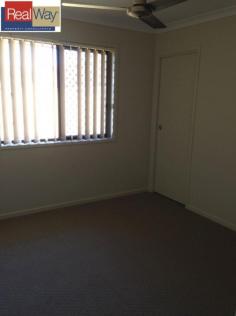  2/88 Wagner Road Griffin QLD 4503 $275 per week 2 BEDROOM DUPLEX This 2 bedroom duplex situated in Griffin offers:  * 2 Bedrooms  * Combined lounge and dining with split system reverse cycle air-conditioner  * Modern kitchen with stainless steel appliances including gas cook top, electric oven and dishwasher  * Main bathroom includes shower, toilet and laundry  * Built-in wardrobes, ceiling fans, security screens, window locks and vertical blinds throughout  * Carport with remote garage door  * Fully fenced backyard  * Spacious alfresco area  * Water tank  * Close to schools, shops, day care, transport and highway access  * Sorry No Pets  To arrange an inspection contact the RealWay North Lakes Property Management Team today. Property Features Bond  $1100 Dishwasher Fully Fenced Outdoor Entertaining Remote Garage Reverse Cycle AirCon Water Tank 