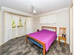  5 Elfin Ct, Moore Park Beach QLD 4670 When entering the home you are welcomed by an open plan living layout with 4 generous sized bedrooms. A 2 way bathroom from the master bedroom. An undercover patio and a color bond double lock up garage.A central located house on 2345m2 block close to beach,just listen to the waves break. Features:- 4 Bedrooms- 2 Way bathroom- 2 Car accommodation (secure) - Back yard is fully fenced- Brick Structure 