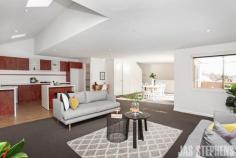  1/22 Vigo Street Seddon VIC 3011 All the advantages of an apartment, every attraction of spaces associated with a home - this exceptional residence combines the best of both categories in a great location so close to Seddon's cafes and restaurants that walking is the quickest way to reach them. A substantial ground floor studio, office or work-shop area is accompanied by garaging for up to two cars conveniently accessed from William Street. Upstairs, the luxury of huge living and dining dimensions that open to a north-facing terrace are complemented by an open-plan kitchen with a walk-in pantry while three top floor bedrooms include two that see the city through appealing leafiness. An ensuite and a central bathroom enhance the accommodation and complete a property that ticks so many boxes - and does so brilliantly. One of only four.   