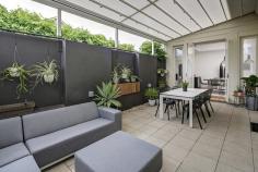  84C Osmond Terrace Norwood SA 5067 Contemporary, private and secure residence generously disposed in superb cosmopolitan location. Superbly setback to provide a very private and tranquil setting this cleverly designed residence creates the ideal lifestyle. A central courtyard with electric retractable awning creates an outdoor room and opens from both the lounge and dining area, which makes for exceptional indoor and outdoor living and allows for both formal and informal living as may be required. Comprising three well proportioned bedrooms with master suite on ground floor opening to a private courtyard and large family bathroom upstairs. The residence is very well appointed and finished with modern kitchen with stainless steel appliances and magnificent timber floor boards to the dining area. A secure double garage with internal access adds to the great security of this wonderful location. A short walk to the Norwood Parade and Adelaide CBD it is central to all the best that Adelaide has to offer. 