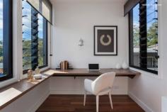  1/41 Frederick Street East Gosford NSW 2250 Habitat offers high-quality design and low-maintenance living in East Gosford, an established and popular neighbourhood on the Central Coast. Designed by Andrew Dickson and Ben White of White + Dickson Architects and completed in February 2017, Habitat is a four-house development that takes its cues from modernist architecture. Wide open stacker doors capturing bay breezes, sunshine glinting off the Broadwater and the lush green of the bush in the surrounding hills. Habitat’s name says it all and its carefully conceived building and interior design, undertaken by respected local architects White + Dickson is unique, enduring, highly functional and harmonious with its surrounds. Habitat, House One is well suited to downsizers with the master bedroom and main living spaces on the ground floor and additional bedrooms upstairs. The three-bedroom, two-bathroom townhouse has a sunken living area that opens to a loggia and the front garden. Colours and materials have been inspired by the local environment and every room has been designed to capture cross breezes for natural ventilation. The oversized 172 square metre townhouse provides glimpses of the Broadwater. The development’s unique, two-by-two configuration, abundant natural light and carefully conceived cross ventilation will appeal to villa, duplex and town home buyers with an eye for architecture, design and quality. 