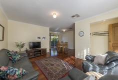  2/29 Wood Street Kurralta Park SA 5037 Delightfully located in one of Kurralta Park’s best streets close to all desirable amenities. Coles Supermarket and associated shops are just around the corner with William Light R12 School and Plympton Primary School also within easy access. The Westside Bike and Walking Track will provide a great place for your sport and recreation and Morphettville Racecourse is just up the road. An open plan living, dining and kitchen provide a bright and welcoming casual zone. Kitchen is adjacent to the dining which features sliding doors open the low maintenance paved courtyard, great spot to entertain family and friends, or just read a book and enjoy the sunshine. 2 bedrooms, all double bed capable and all offer built-in robes and quality carpets adding to the appeal. A full main bathroom provides excellent amenities with a separate toilet. The laundry features an external access door to the clothes line. A wall of built-ins adjacent to the dining area feature an opportunity for a built-in desk, plenty of shelves for storing all of your books together with another linen cupboard. A single garage with roller door has access through the rear outdoor area. Ducted r/c a/c and plenty of storage feature prominently in this property. A unique opportunity to purchase a quality home in a great location that truly is half way between the city and the beach. Be sure to inspect this one. Council Rates $876.70pa ES Levy 276.50pa SA Water $256.75pq 