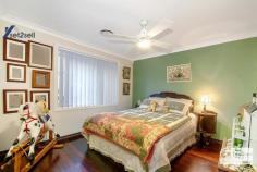  18 Ervine St, Winston Hills NSW 2153 $1,170,000 to $1,230,000 Adorned with an abundance of luxuries to ensure you enjoy a lifestyle of true comfort this handsome highset home boasts the natural warmth of DUCTED UNDER FLOOR GAS HEATING - FULLY DUCTED AIR CONDITIONING - AN ENSUITE TO THE MAIN BEDROOM - Timber Kitchen with dishwasher - auto garage doors . . . EXCELLENT PRESENTATION and so much more. From the moment you arrive the home welcomes you with charm and you smile when you notice the return veranda is bathed in sunshine making it a great spot to enjoy a morning coffee and read the news. Featuring 3 BIG DOUBLE SIZE BEDROOMS, a formal lounge, separate dining room, a family room, Jarrah Floorboards and 2 modern bathrooms there's ample space inside for the young growing family and, of special mention . . . the Double Garage is enormous (would easily hold 4 small cars and has STORAGE GALORE!) Also offering a large covered rear patio for your outdoor entertaining, plenty of yard for the kids and the pets this is ONE OF THE BEST. And YES, this quiet street is very convenient being close to shops, schools, parks and within walking distance of the M2 Express buses. Offers will close at 3pm on 23rd October but BE QUICK as owners WILL SELL beforehand. 