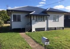  50 Holme Street, Granville, QLD $198,000 Ready for New Owner This home has been renovated and is now ready for a new owner Three Bedrooms Modern bathroom, 2 toilets Galley style kitchen, dishwasher Polished timber floors New fencing on both sides Side access Plenty of space for children to play or storage for boat, caravan or a big shed Allotment of 809m2 Sun shade at rear for cars or extend the outdoor living area 