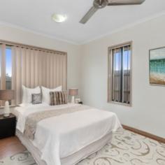  8 Pintail Street, North Lakes, QLD 4509 $569,000+ A must to inspect, this stylish quality residence is situated in a quiet, convenient North Lakes location within Shearwater release, close to transport, schools, childcare, Westfield & shopping district and an easy stroll, (less than 300m) to Golf Course and Clubhouse as well as Lake Melaleuca and its surrounding parks and playground areas! Purposely designed with family enjoyment in mind, this home offers a vast array of quality lifestyle features, all on display within a well thought-out, open plan layout that offers the perfect entertaining flow. Sit back and relax in your own private entertaining area overlooking the large sparkling inground pool, or enjoy pure contentment inside with several air-conditioners and ceiling fans throughout the home providing ultimate, all year-round comfort. With an abundance of space inside, afforded by the separate study and multiple large living zones, catering for the needs of every family member will be a breeze. 