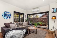  38/132 Mason Street, Newport VIC 3015 $550,000 - $600,000 A position privileged by almost instant access to the parklands of Newport Lakes Reserve. Set back off Mason Street in Dawson Road this unit provides the perfect backdrop to this spacious, sophisticated unit, made memorable by its impeccable entertaining credentials. _luxuriously large living area with bifold doors leading out  _shaded alfresco meals area, pristine screened courtyard _bar-style dining the perfect addition to stone/SMEG kitchen  _the bedroom opens to its own no-maintenance garden _built-in-robe, polished bathroom with ensuite convenience _new custom flooring, double glazed serenity _euro laundry, split system heating & cooling in living  _secure garage with auto door accessed from Dawson St  _easy walk to parks, and both Mason St & Challis St cafés 