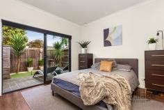  38/132 Mason Street, Newport VIC 3015 $550,000 - $600,000 A position privileged by almost instant access to the parklands of Newport Lakes Reserve. Set back off Mason Street in Dawson Road this unit provides the perfect backdrop to this spacious, sophisticated unit, made memorable by its impeccable entertaining credentials. _luxuriously large living area with bifold doors leading out  _shaded alfresco meals area, pristine screened courtyard _bar-style dining the perfect addition to stone/SMEG kitchen  _the bedroom opens to its own no-maintenance garden _built-in-robe, polished bathroom with ensuite convenience _new custom flooring, double glazed serenity _euro laundry, split system heating & cooling in living  _secure garage with auto door accessed from Dawson St  _easy walk to parks, and both Mason St & Challis St cafés 