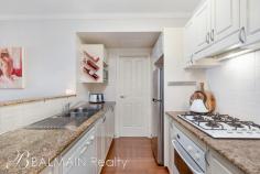  503/30 Warayama Place Rozelle NSW 2039 $790,000 Found within the prized 'Balmain Shores' complex this modern 1 bedroom apartment is generously proportioned, tastefully presented and unbeatably convenient to local eateries, express city transport & the harbour foreshore. Currently tenanted at $565 p/w until March 2018 this property is an ideal opportunity for the investor or first home buyer. Property features include; - Open plan living/dining area leads onto a sun-filled covered balcony with leafy outlook - Timber floors in living, kitchen & hallway - Functional kitchen features granite benchtops, pantry, gas cooktop, oven, rangehood & dishwasher - Spacious bedroom with walk-in robe, en-suite & direct access onto balcony - Internal laundry - Timber venetian blinds throughout - Secure undercover car space with direct lift access to apartment - Positioned on level 5 of 6 levels in a security building with video intercom - Access to indoor lap pool, outdoor plunge pool, gymnasium, spa & saunas - On the doorstep of the Bay Run & Bridgewater Park and just a short stroll to Darling Street's cafes, restaurants, boutique shopping, pubs & public transport - Neighbourhood gourmet grocer & cafe, barber, long day childcare centre, day spa, bottle shop with a selection of restaurants INSPECT AS ADVERTISED OR BY PRIVATE APPOINTMENT Balmain Realty "Real Estate Solutions for the Balmain Peninsula & Inner West" (Every precaution has been taken to establish accuracy of the above information but does not constitute any representation by the vendor or agent) 