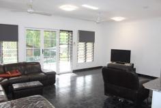  10 Zill Rd, Girraween NT 0836 $759,000 negotiable Two hectares (5 acres) fully fenced selectively cleared with lush gardens and manicured lawns fully reticulated and serviced by a 7 litre per second water bore. Coded 5 bedroom, 3 bathroom elevated home is neat as a pin, freshly painted internally. 2 Living areas with 4 bedrooms and 2 bathrooms upstairs and spacious 1 bedroom self contained granny flat with bathroom downstairs with attached 8m x 12m screened entertainment area.. Huge main bedroom with en-suite. Modern kitchen with granite bench tops, lots of cupboards and walk in pantry. Full length verandahs front and rear overlooking the nice gardens and pool area. Coded 14m x 6m full concreted carport. Splash out in the 90,000 litre in ground concrete swimming pool, pebble creted and with lavish sandstone finishes, large shade sail. Fully coded 16m x 17m masonry block walled shed / workshop (272 SQM) concrete floor area with high ceiling space and has 3 phase power. Ideal location for family with children, walking distance to Girraween Primary School and three minute drive to Coolalinga shopping hub and twenty minute drive to Darwin City. 