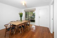  5/38 Livingstone Close Burwood VIC 3125 Immaculate in presentation and exceptional in size, this single level villa unit provides a sleek modern interior and huge outdoor landscaped spaces for ultimate living and relaxed entertaining.  Facing favourably to the north, an abundance of natural sunlight enters the well-designed floor plan which offers open plan kitchen and living room plus separate formal dining. Two double bedrooms both enjoy built in robes and are serviced by sparkling bathroom with separate shower to bath and separate laundry.  Outdoor areas of pure delight have been extensively paved with additional side courtyard and rear shed for ease of maintenance. All these fantastic entertaining areas are surrounded by high fences and greenery to ensure privacy and serenity.  Features include; polished floorboards, split system air con., ducted heating, gas cooking etc.  Supremely located only a short walk to Wattle Park, Deakin University, PLC, major shopping precincts and numerous public transport options - makes this superb modern residence an outstanding opportunity. 
