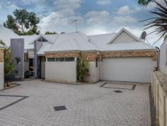  18C Crocker Way, Innaloo WA 6018 $570,000 Custom built in 2005 this custom Villa has 3 Beds 2 Baths 2 Garage plus a fabulous mezzanine level with polished floor boards ideally suited as a studio, home Office or family recreation space. The spacious living and dining areas with high cathedral Style ceilings in the main living area feature polished timber flooring. The central kitchen features quality appliances, double drawer dishwasher and a breakfast Bar. Bedrooms start with a Master bedroom with large built in robes and en suite bathroom. The Two Queen sized bedrooms have built in robes and share a second bathroom with Separate bath and shower. Other features include but are not limited to ducted reverse cycle air conditioning, a security System a secure double garage with home access and remote controlled roller door and Storage area. Roller door to rear of garage and a large storage shed. Gas storage hot water system. Huge timber decked outdoor entertaining area. the location of Innaloo is close to all amenities – rail and bus routes – shopping centers – Sporting facilities etc and Scarborough Beach. Mezzanine with timber floors Air Conditioning Built-In Wardrobes Close to Schools Close to Shops Close to Transport Security Alarm Secure Parking Polished Timber Floor Separate Dining Timber Decking inspections with Michael Martino 0417474105 