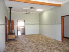  60 Bedford St, Cunderdin WA 6407 $279,000 This home has front and side verandahs with 6 double bedrooms, 1 bathroom with extra shower and toilet in laundry, kitchen/dining, lounge, ceiling fans, ducted aircon throughout, split system aircons, tile fire, paved patio, single shed, double garage, carport, paved driveway, plus access from back laneway, deep sewer, block size 1107sqm 