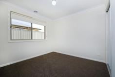  3 Muster Ct Thurgoona NSW 2640 $389,000 Located in a quiet court of a prestigious Thurgoona estate and surrounded by quality homes, this brand new Hotondo Home is set on 500m2 with views of the golf course from the front yard. Tastefully decorated in neutral colours, this home comprises 3 double bedrooms, main with walk in robe and ensuite and built-in robes to the remainder. Featuring a modern kitchen with gas cooktop,  dishwasher and pantry adjoining the open plan family room and meals area. The main bathroom with shower, bath and separate toilet are central to the 2nd and 3rd bedrooms as well as the laundry with linen cupboard. Entertaining areas are completed by a formal front lounge and open air alfresco while year round comfort is provided by ducted cooling and heating throughout. Additional features include remote double lock-up garage with internal access, easy maintenance landscaped gardens and fully fenced backyard, side access with secure parking for boat/caravan or shed, 2700L water tank plus additional parking space large enough to accommodate a truck. Inspection will impress! Disclaimer: All care has been taken in compiling these particulars, but the vendor and their agents do not guarantee the details and cannot accept responsibility for errors or misdescriptions if any. Intending purchasers should satisfy themselves as to the correctness of details. 