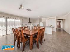  31 Firewood Vista, Yanchep WA 6035 $399,000 to $425,000 Put this super spacious home on the top of your viewing list. Built by Gemmill Homes and set on a quiet street, all the hard work has been done.– Four huge bedrooms with large built in robes – Two bathrooms with double shower to ensuite – Massive chefs style kitchen with 900 wide oven, range hood, dishwasher, triple fridge plumbed recess and 3 distinct work areas – Huge extended garage featuring workshop with plumbing to suit caravan or large 4×4 – High ceiling throughout – Ducted air conditioning – Rear roller door allowing access to back garden – Contemporary neutral decor throughout – Quality tiling throughout the home – Extended alfresco with provision for an outdoor plumbed kitchen and gas bbq – Ocean glimpes from alfresco and court yard – High quality liquid limestone to Alfresco – Extensive use of premium grade aggregate to driveway, front and entry – Timber lined ceiling to entry foyer 