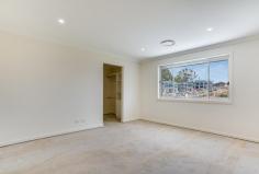  36 Hebe Terrace Glenfield NSW 2167 $829,999 Perfectly positioned in the ever growing and sought-after suburb of Glenfield is this brand new family home. It is sure to impress with its intelligent design and high end inclusions. Set on a good sized block with features that include:  • 	 Master bedroom with walk-in & ensuite • 	 3 bedrooms all with built-ins • 	 Formal Lounge  • 	 Modern kitchen with stone benchtops and stainless steel appliances • 	 Combined dining and family room  • 	 High 9ft ceilings • 	 Tiled downstairs and carpeted upstairs  • 	 LED lighting throughout • 	 NBN ready • 	 Modern bathroom tiles to ceiling  • 	 Ducted reverse cycle air conditioning • 	 Large undercover outdoor entertaining area  • 	 Remote lock up garage  This property has too many features to mention and is in close proximity to a host of all amenities including Crossroads Homemaker Centre, M5 motorway, Glenfield Station and local schools. Call ONE AGENCY CARNES HILL for your inspection. 