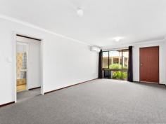  4/14 Brittain Street, Como WA 6152 $399,000 Privately situated at the rear of this small secure complex of 4, with a remote security gate across the driveway. This villa will impress and has been freshly renovated throughout, with a near new kitchen, brand new carpets and new paint throughout.  Located in a super convenient street just 200 meters walk from Bread Espresso and Johnny's Fish and Chips. A short walk to bus stops, local parks and Penrhos.  There is a spacious open plan living area with split system air conditioner. The kitchen is near new, modern and comfortable with stainless steel appliances and lots of cupboards and storage. Out the back is a great size patio and brick paved area, plus lush green established gardens. The master bedroom is very large with a bay window, split system air conditioner and 3 door built in robe. The bathroom is clean and tidy, perfect to transform to your own style and taste in the future. There is a huge separate w/c adjoining the bathroom, perhaps you could investigate if its possible to combine to create a dream bathroom. At the front of the home the is a carport, along with a lockable storeroom. First time on the market in 29 years, act quickly to avoid disappointment. Call, email or SMS to view. Russell White 0419 903 598  