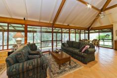  1212 Chittering Road Lower Chittering WA 6084 When a double frontage river is a constant companion, overlooked by a modern home, designed to utilise the treed river views from every room, then a very private paradise has been created. Add to this a workshop of large dimensions –  fit for a vintage car buff, a 5,000 GPH bore and a golf practice range and you have the ultimate lifestyle! Fewster and Stone designed and built the craftsman executive residence with the river outlook feature to afford open plan living in the unrivaled privacy. The additional office and music room, off the master bedroom, provides family living for the 3 bed, 2 bathroom layout. Evaporative air conditioning from two units. Extensive storage in the double car port adds to the space. An artistically laid out garden (including Mulberry and Fig trees) has the benefit of the bore and rain water supply. A private gazebo allows entertaining in the garden to receive a hideaway appeal for the after-five drinks time. An engineer built bridge over the Brockman is constructed for ‘three lifetimes’. The two bores, with one in reserve, allow reticulation to the 150 metre golf range and front paddocks. Bird life a feature, with Blue Wrens in profusion. 200 metres of double sided Brockman River is the focus point of the executive rural estate, with a ‘lock-style’ dam in the river. Cobbler and marron hide in the water way. 25,000 gallon plus 15,000 gallon rainwater storage. 30 Geese call the property home! The workshop is 285 square metres and has a 50cm (20″) floor to support the heaviest workshop demands. 4 side-door access. Benches surround office and spare parts area. The 3 tonne hydraulic 3 phase hoist is a mechanics dream amenity. Adjacent area of a 7 acre title on the south side is also available to purchase to create a total area of 17 acres. CALL JOHN GARLAND TO DISCUSS IN FURTHER DETAIL OR ARRANGE TO INSPECT. 
