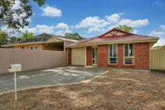  1 Wilcox Rd, Elizabeth SA 5112 $269,000 This home is more spacious than it looks with three bedrooms, ensuite, walk in robe and a second living/study area. It is short walk to Elizabeth City Centre, swimming pool, public transport, movie theatre, fine dining, parks and so much more. This home is surprisingly spacious on the inside. Currently tenanted, it is an ideal investment opportunity or a great place to put your feet up. Features include: Master suite with ensuite and walk in robe. Bedrooms 2 and 3 with large built in robes Separate lounge possibly as dining/study or 4th bedroom Spacious kitchen with s/s appliances, dishwasher and good-sized walk in pantry Enormous laundry with full wall of storage space 