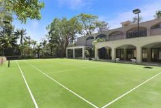  1a Loch Maree Ave,  Vaucluse NSW 2030 Exquisite Sydney Waterfront Home.A harbourside haven of leafy serenity bound by northern views across Vaucluse Bay and the harbour beyond, "Loch Maree" offers more than half an acre oA harbourside haven of leafy serenity bound by northern views across Vaucluse Bay and the harbour beyond, "Loch Maree" offers more than half an acre of blue ribbon real estate at the end of a prestigious cul-de-sac. This unique home is wonderfully versatile as the ultimate entertainer or private family residence. Featuring 6 bedrooms, 10 bathrooms, separate guest accommodation, boat house, boat ramp, harbour front pool and level access to all levels of the home, including the rooftop via a new high speed glass lift, this expansive family home allows for the most idyllic family lifestyle in one of the Eastern Suburbs most pristine and desirable locations.  - Choice of oversized living & dining areas - Sun soaked terraces - Generous master suite with walk-in robes - Self-contained boathouse with boat ramp - Home theatre - Self-contained office - High speed glass lift to all levels including roof - Harbour front pool - Championship tennis court - Secluded tree filled garden with level lawn - Garaging for six cars or more - Boat ramp to beach - Outside golf driving range - Internal Elevator - seprate maids quarters. 