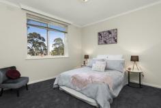  18/7 Curran St North Melbourne VIC 3051 Promising a carefree lifestyle, near vibrant city attractions, transport, Royal Childrens Hospital and University of Melbourne, this spacious two bedroom Hotham Hill apartment enjoys private, elevated rear aspect and Royal Park views. Offering appeal for both owner-occupiers and investors, it consists of freshly painted and carpeted open plan living, dining room, with balcony access, and a separate, previously updated kitchen with gas stove, dishwasher and scope to add your own style. There are two oversized bedrooms, with built-in-robes, original bathroom/laundry and separate toilet. In a well maintained block, secured by intercom/foyer entry, it includes split-system, storage and a car space on title. Zoned for University High and walking distance from Royal Park, shops, schools and trams, with Errol Street cafés, Queen Victoria Market, the CBD and CityLink all within easy reach. 