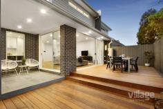  6A Suffolk Street Maidstone VIC 3012 $890,000 - $950,000 With incredible attention to detail, this architecturally brilliant, brand new, 4 bedroom residence has been meticulously crafted to present an impressive family-sized home with a low maintenance al fresco flow. Sparing no expense, this exclusive north-facing home combines striking visual impact with remarkable functionality. _vast open-plan kitchen / meals / living equipped with 40mm Calacatta Marble waterfall benches and premium appliances (including Bosch oven / cooktop and Siemens integrated refrigerators) _flowing to a large north-facing deck and undercover paved entertaining area, via two sets of glass stacker doors, the home promises lavish al fresco living _the master bedroom is divine with a huge ensuite and walk-in-robes _themed to the kitchen, the ensuite, 2 central bathrooms and large laundry also feature Calacatta Marble bench tops _lock-up garage with direct internal access to the main home _substantial robes in two other bedrooms, plus enormous under-stair storage and large cupboards deliver wonderful storage options _gorgeous Spotted Gum flooring, bluestone front porch and Polytec Venette kitchen cabinetry highlight a commitment to quality throughout the home _ducted heating and evaporative cooling provide year-round comfort _walk to Barkly St shops and cafes _great local schools and parks, plus RecWest _plenty of public transport and easy city access transport and easy city access 