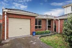  Unit 3/46 Banksia Grove Tullamarine VIC 3043 $550,000 Situated only minutes from Tullamarine Airport, freeway ring road access, transport, local shops and Westfield Shopping Town, this beautifully presented 3 bedroom 2 bathroom villa unit is ready to own and enjoy. Comprising of 3 spacious bedrooms with built in robes, master with walk in robe and ensuite, formal lounge with floating timber floors, immaculate updated central kitchen with gas stainless steel appliances, plenty of cupboard/storage space, adjoining meals area, full sized laundry, central bathroom with separate bath and shower. Other features include, ducted heating, r/c cooling, two toilets, expansive fully decked courtyard and remote single lock-up garage. Suitable for first home buyers and investors alike, if you are looking for privacy, style and low maintenance living then look no further. Be quick on this one! Heating & Cooling  Ducted Heating  Reverse Cycle Air Conditioning Outdoor Features  Courtyard  Deck  Fully Fenced  Outdoor Entertainment Area  Remote Garage Indoor Features  Built-in Wardrobes  Floorboards 